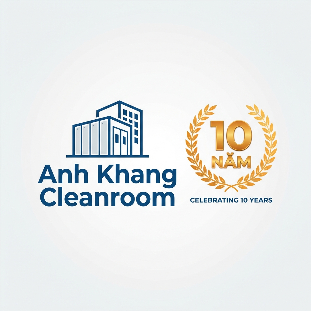 Anh Khang Cleanroom 10 Years Logo
